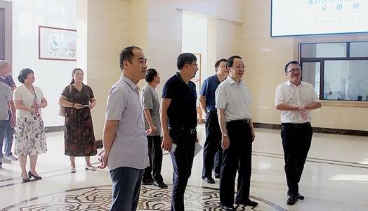 Pingyin County People's Congress delegation visited our group's deep spring College inspection work